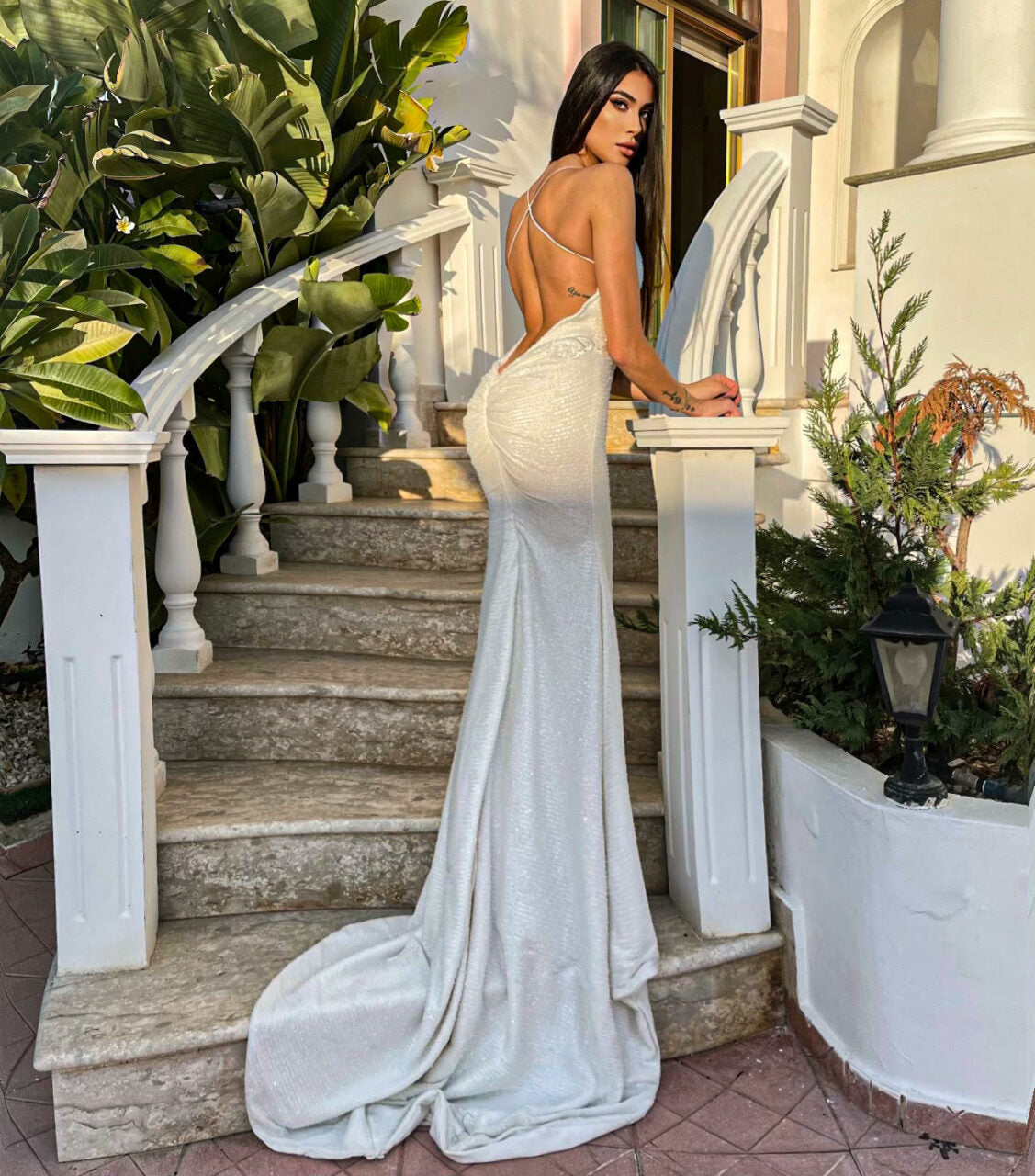 SEQUINS MERMAID GOWN