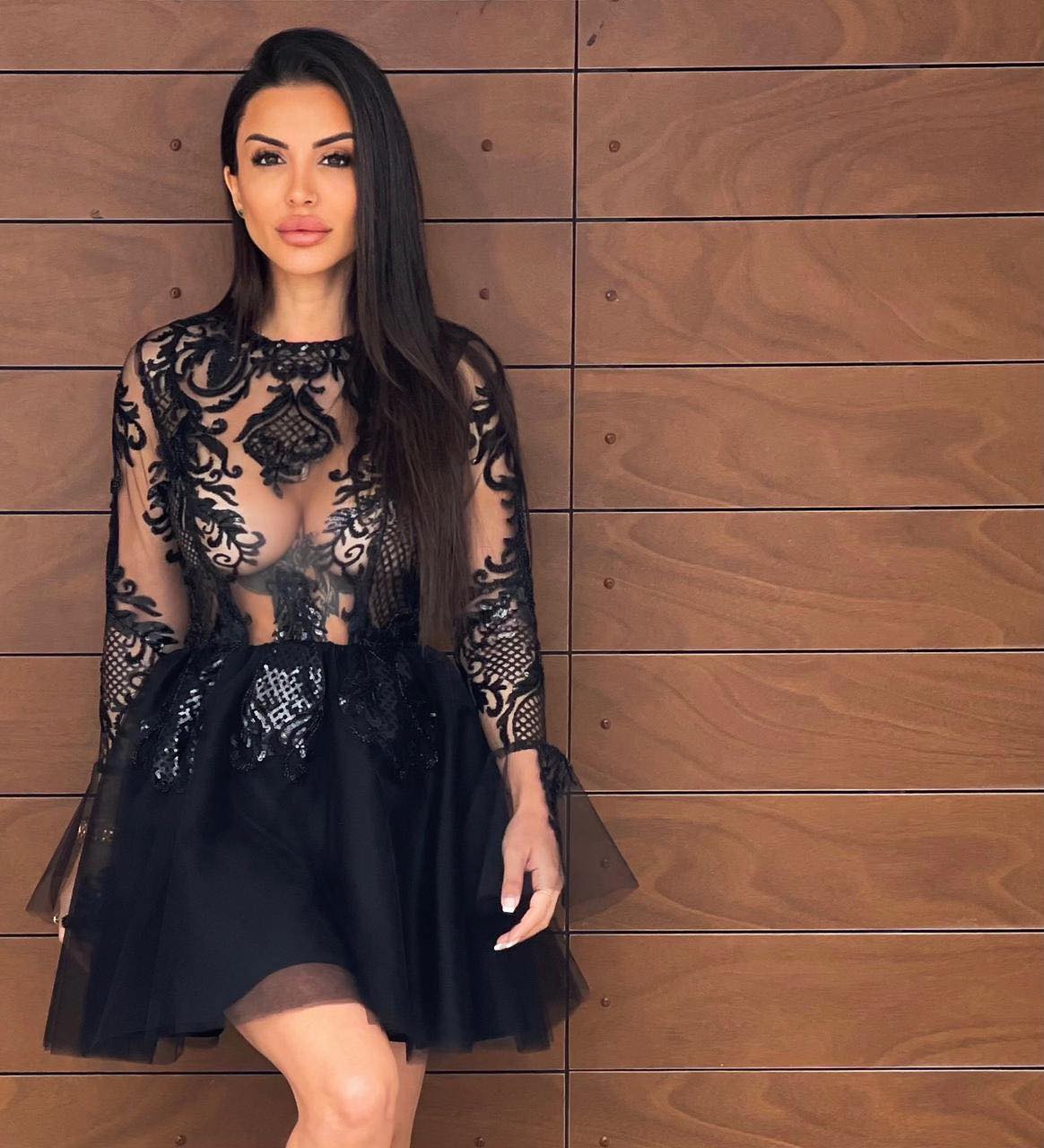 Black swan dress